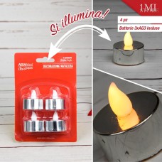4pcs圣诞电镀塑料带灯蜡烛3.5*2CM-银色 暖光(1xCR2032 纽扣电池) 4pcs圣诞电镀塑料带灯蜡烛3.5*2CM-银色 暖光(1xCR2032 纽扣电池)