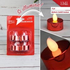 4pcs圣诞电镀塑料带灯蜡烛3.5*2CM-红色 暖光(1xCR2032 纽扣电池) 4pcs圣诞电镀塑料带灯蜡烛3.5*2CM-红色 暖光(1xCR2032 纽扣电池)
