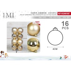 方盒系列-圣诞塑料球,4CM16个装, 亮+哑光(报价按8亮+8哑) 方盒系列-圣诞塑料球,4CM16个装, 亮+哑光(报价按8亮+8哑)