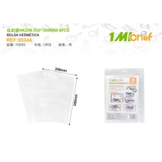 自封袋HK206250*350MM6PCS 自封袋HK206250*350MM6PCS
