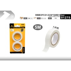 双面胶2PCS1.5CM*5M吸卡 双面胶2PCS1.5CM*5M吸卡