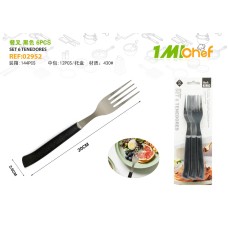 餐叉 黑色 6PCS