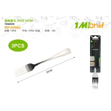 圆柄餐叉 3pcs20cm 圆柄餐叉 3pcs20cm