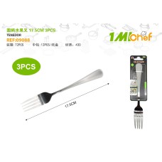圆柄水果叉 17.5CM 3PCS 圆柄水果叉 17.5CM 3PCS