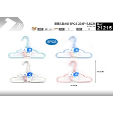 浸塑儿童衣架 5pcs 29.5*17.5cm 浸塑儿童衣架 5pcs 29.5*17.5cm