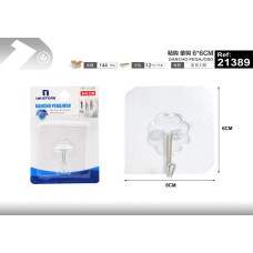 粘钩 单钩 6*6cm 粘钩 单钩 6*6cm