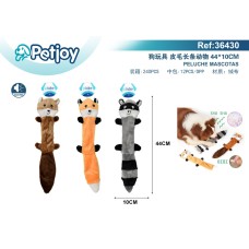 狗玩具 皮毛长条动物 44*10CM 狗玩具 皮毛长条动物 44*10CM