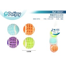 网球3PCS 6.5CM 网球3PCS 6.5CM