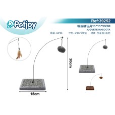 钢丝猫玩具15*15*30CM 钢丝猫玩具15*15*30CM