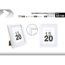 MDF相框PE15103白色15*20cm MDF相框PE15103白色15*20cm