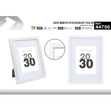 MDF相框PE15103白色20*30cm MDF相框PE15103白色20*30cm