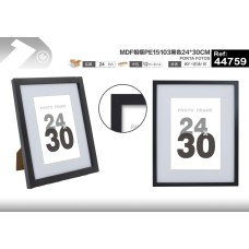 MDF相框PE15103黑色24*30cm