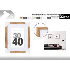 MDF相框PE15103木纹色30*40cm MDF相框PE15103木纹色30*40cm