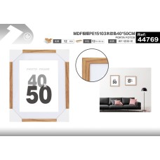 MDF相框PE15103木纹色40*50cm MDF相框PE15103木纹色40*50cm