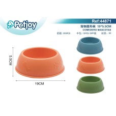 宠物圆形碗 19*5.5CM 宠物圆形碗 19*5.5CM